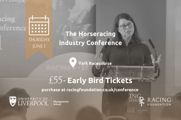 Tickets now on sale for 2023 Horseracing Industry Conference at York Racecourse Banner