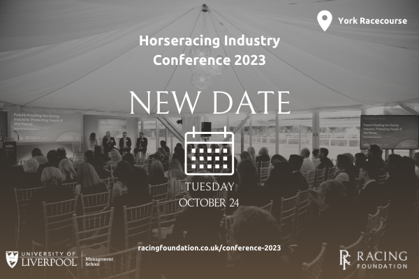 RELEASE: Postponement of Horseracing Industry Conference to Tuesday October 24, 2023