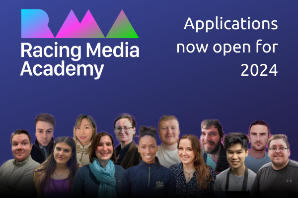 Racing Foundation-funded Racing Media Academy announces launch of its 2024 course Banner