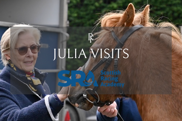 Julia Visits the Scottish Racing Academy Banner