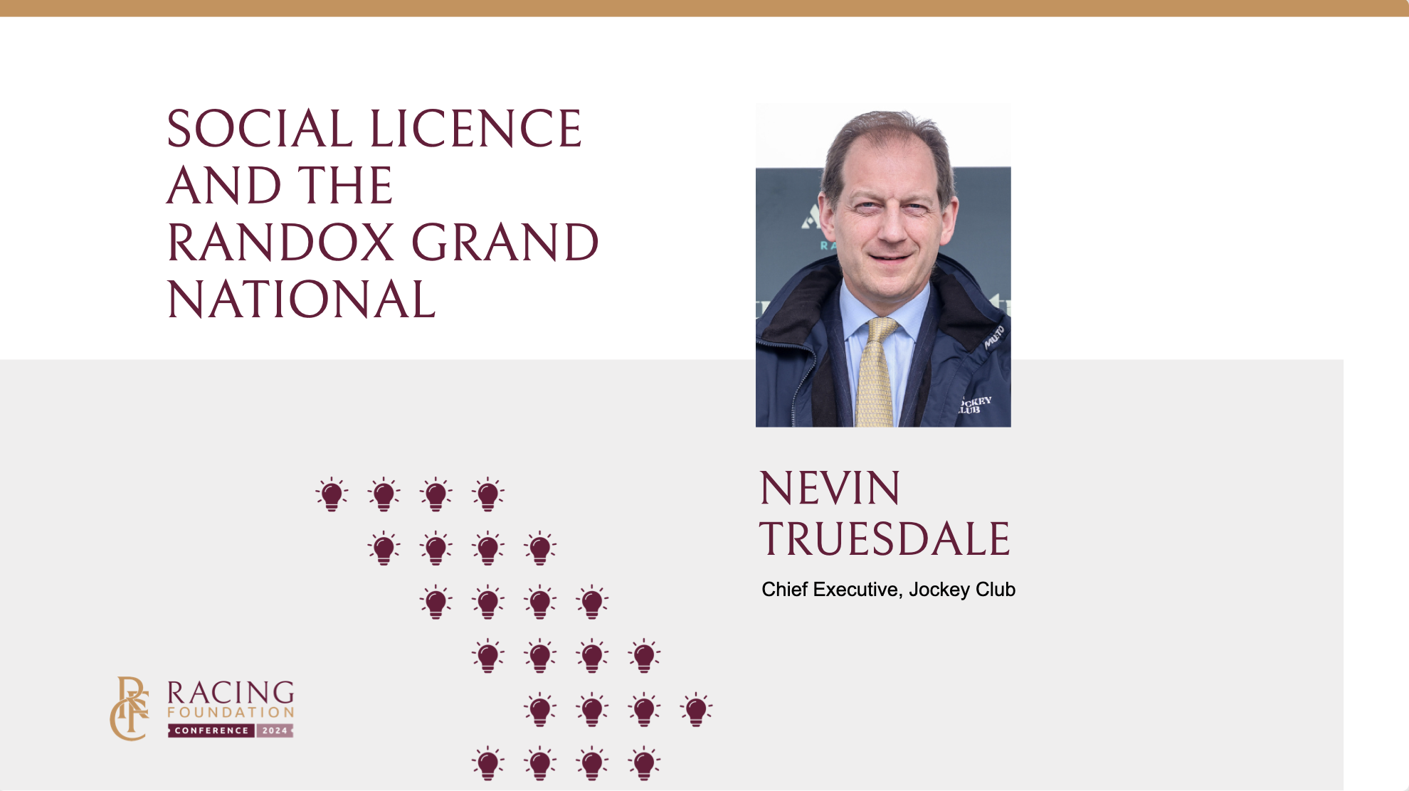 Nevin Truesdale - Social Licence and the Randox Grand National